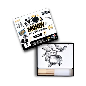 20 cartes contrastées en noir & blanc