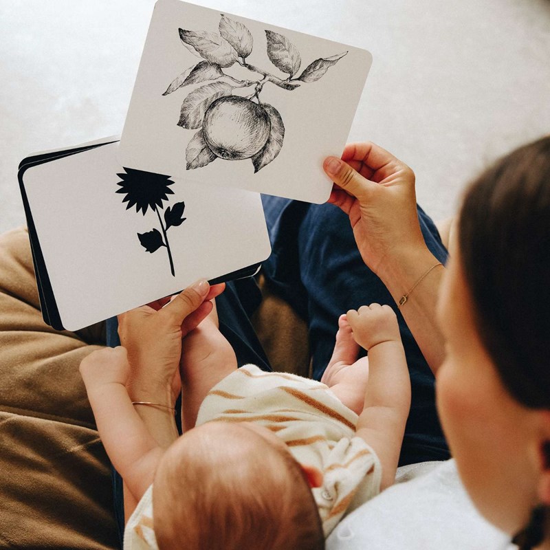 20 cartes contrastées en noir & blanc (Observe Montessori) - Image 3