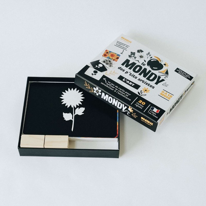 20 cartes contrastées en noir & blanc (Observe Montessori) - Image 4