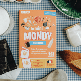 Mini-mondy - 90 cartes cuisine - langage