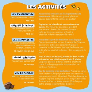 Mini-mondy - 90 cartes cuisine - langage