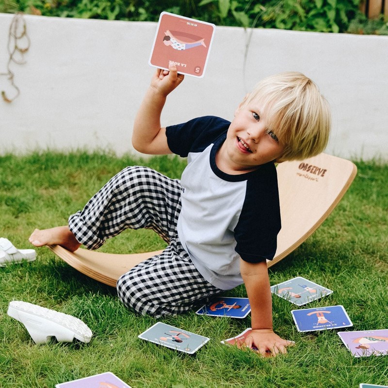 Coffret de 10 cartes de yoga (Observe Montessori) - Image 1