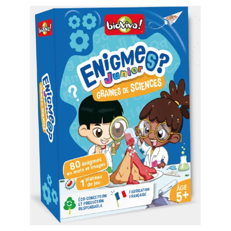 Enigmes junior - graines de sciences