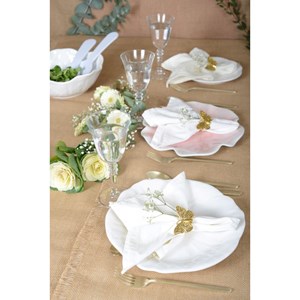 Saladier blanc en mélamine