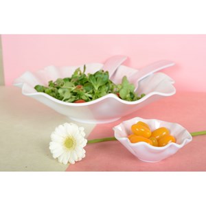 Saladier rose en mélamine