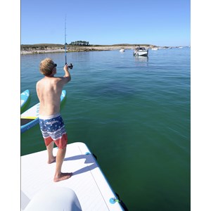 Plateforme  gonflable 240 x 200cm