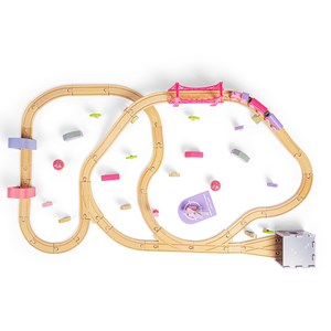 Ensemble de train de la ville des fées