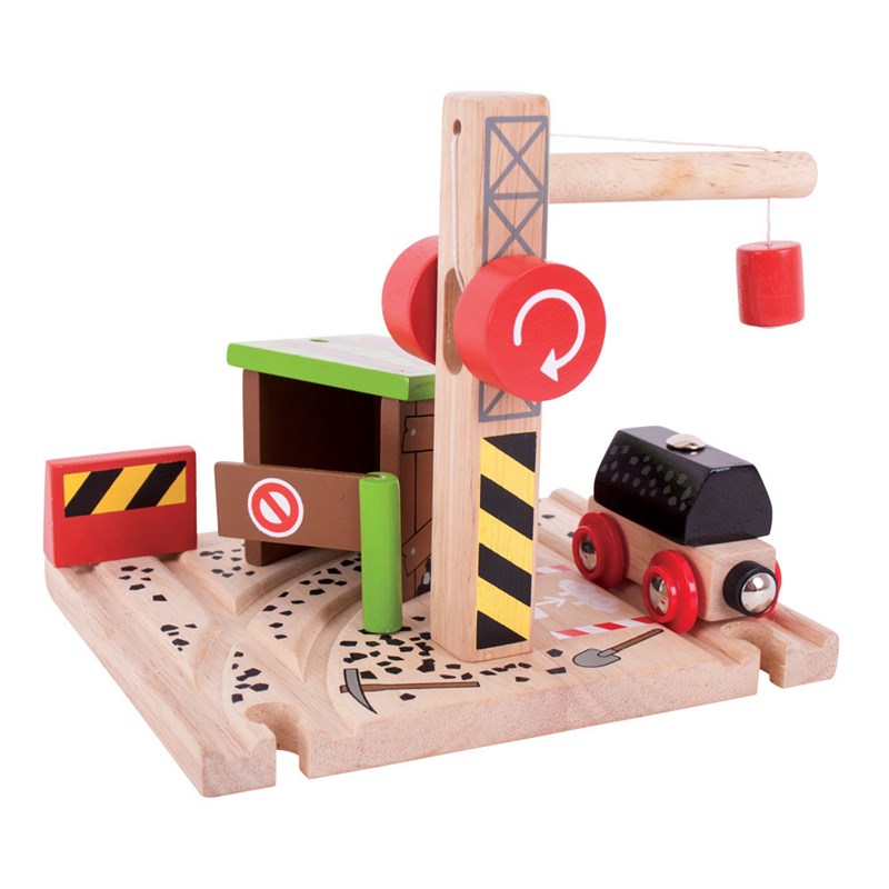 Bigjigs Rail - Mine de charbon en bois