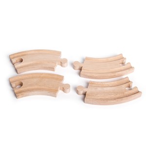 4 pièces de piste à courbe courte