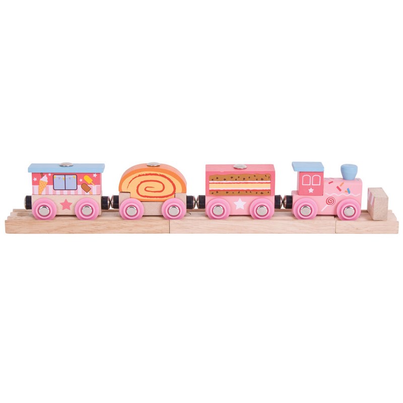 Bigjigs Rail - Moteur et wagons sweetland express