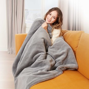 Couverture chauffante ultra douce