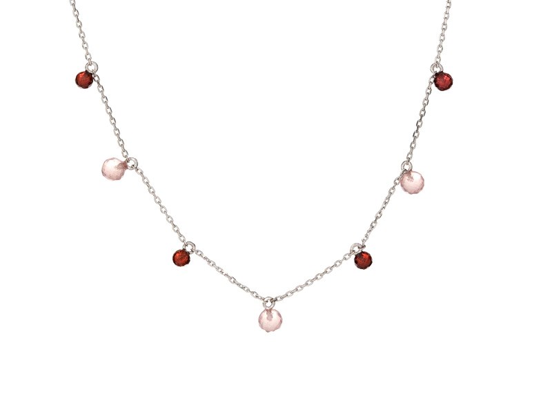 LaMaisonDelAmbre - Collier pierres naturelles argent