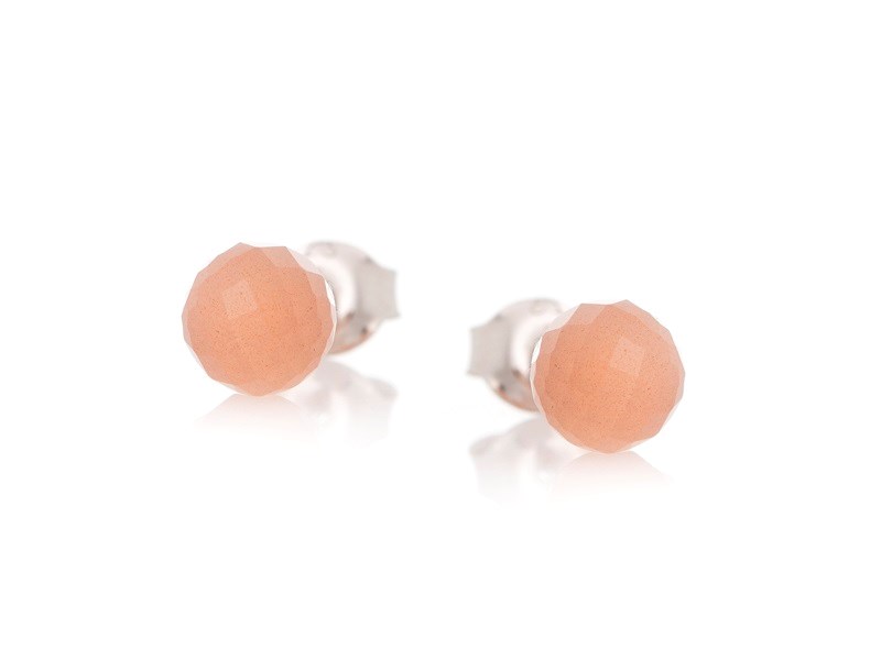 LaMaisonDelAmbre - Boucle d'oreille pierre de lune argent