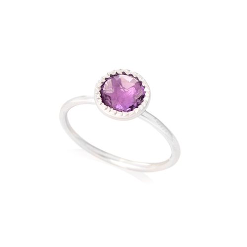 LaMaisonDelAmbre - Bague argent amethyste