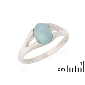 Bague agate argent