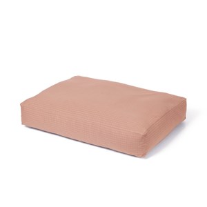 Hvad, coussin chien coton bio corail l
