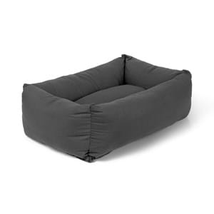 Hojre, lit chien en coton bio gris m