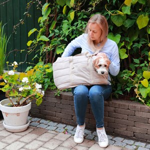 Hvor, sac transport pour chien sable l