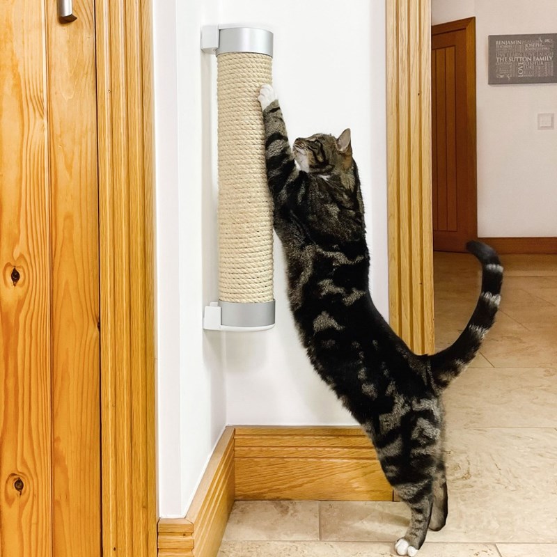 Catipilla - Sovecanap, griffoir chat mural gris s