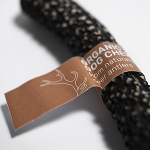 Koko, bois de cerf naturel entier m