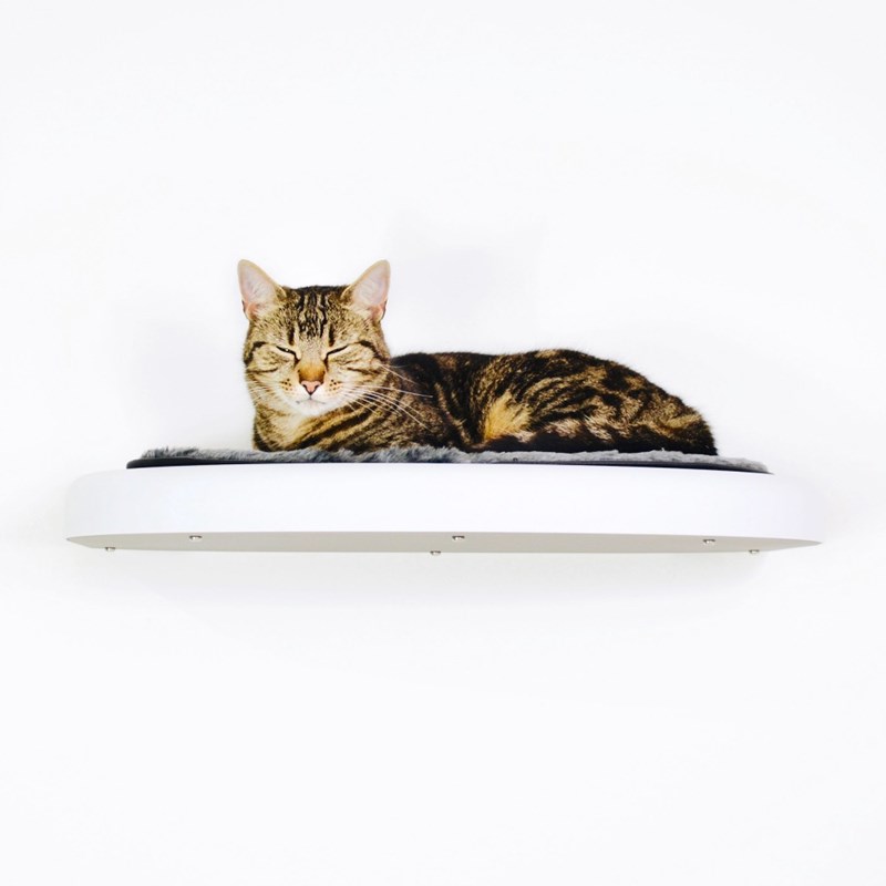 Catipilla - Cloud, etagère murale chat, blanc