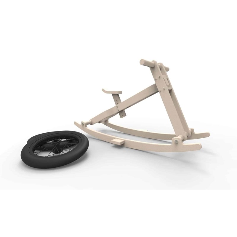 2 en 1 bascule & draisienne originale