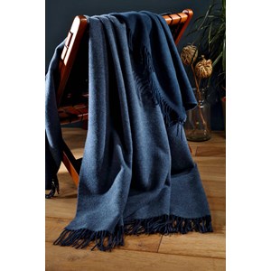 Plaid laine et cachemire 150 x 200 cm