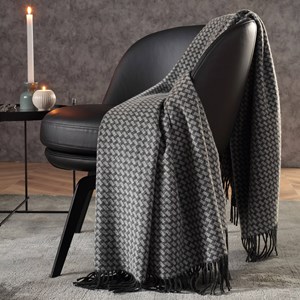 Plaid cachemire et laine 130 x 170 cm