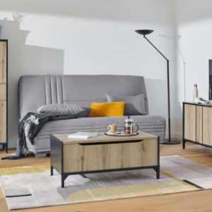 Banquette clic-clac genay gris clair