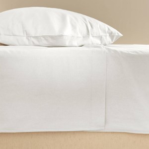 Drap plat coton lin 240 x 300 cm