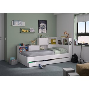 Lit gabin 90 x 200 cm blanc