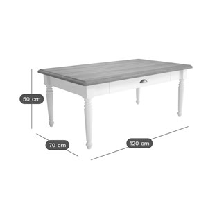 Table basse apolline