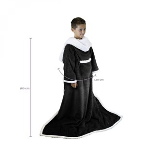 Plaid avec manches - enfant