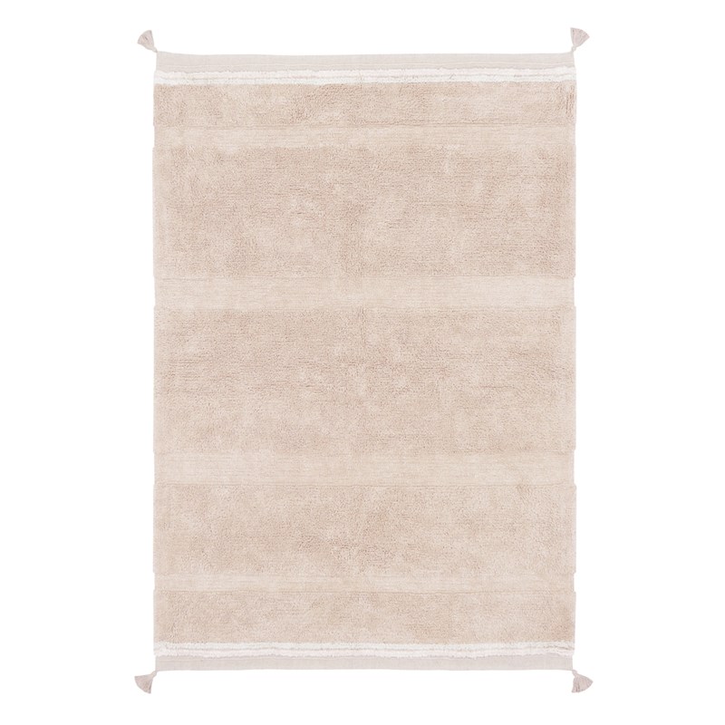 Lorena Canals - Tapis lavable en coton rose 140x200 cm