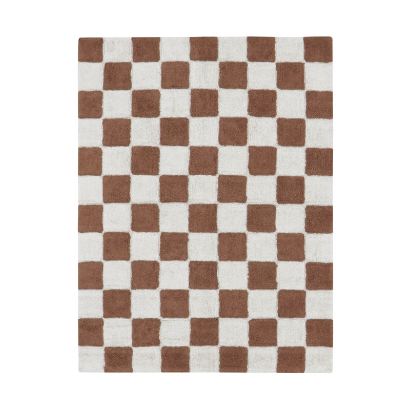 Lorena Canals - Tapis lavable en coton toffee 120x160 cm