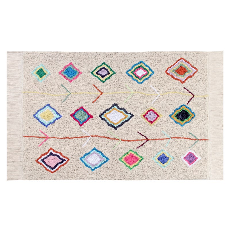 Lorena Canals - Tapis lavable en coton kaarol 140x200 cm
