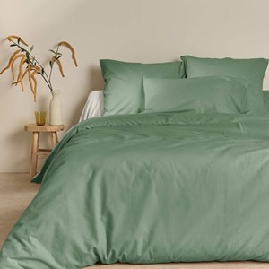 Housse de couette coton lin 140 x 200 cm