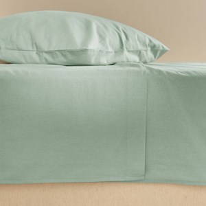 Drap plat coton lin 270 x 300 cm