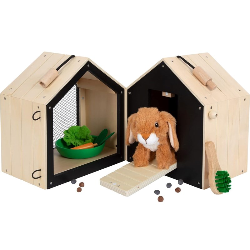 Small foot company - Clapier à lapin avec enclos