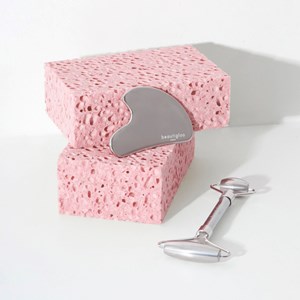 Outils massage visage roller et gua sha