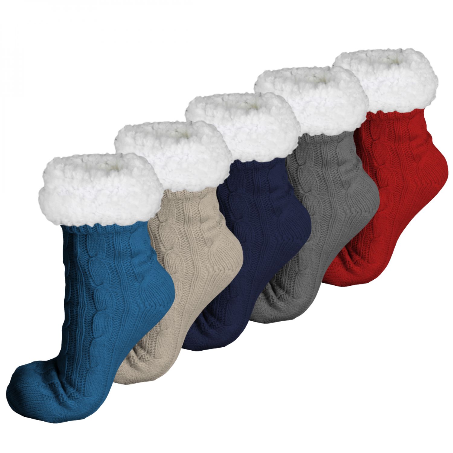 Chaussettes De Lit Polaire Extra Douces - Ultra Chaudes Pour Femmes Et Hommes - Neuf Sans étiquette