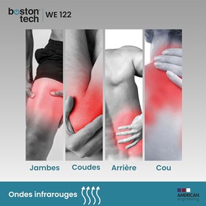 Lampe infrarouge à lumière rouge