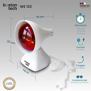 Lampe infrarouge à lumière rouge