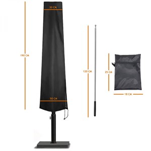 Housse de protection parasol - 190 cm