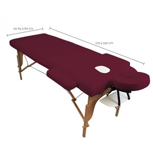 Housse pour table de massage