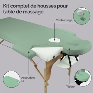 Housse pour table de massage
