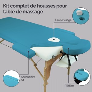 Housse pour table de massage