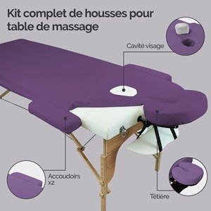Housse pour table de massage