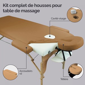 Housse pour table de massage