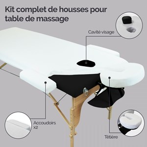Housse pour table de massage